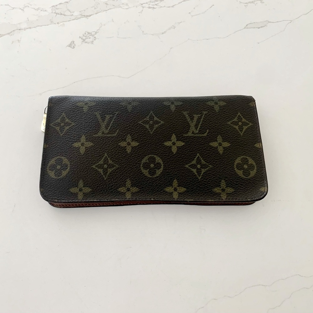 Louis Vuitton Wallet Long Porte Monnaie Zippy Monogram